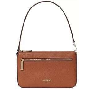 Kate Spade New York Leila Convertible Wristlet Warm Gingerbread K6088 NWT